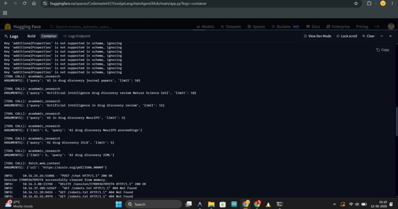 STEM Research Agent – screenshot 4