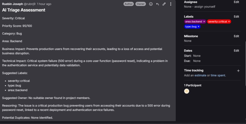 TriageBot – screenshot 5