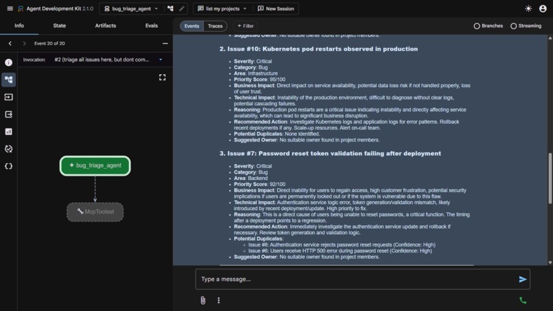 TriageBot – screenshot 3