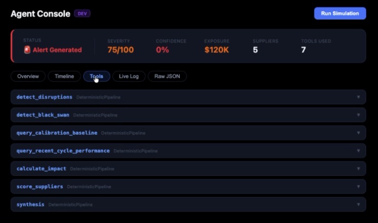 Supply Chain Intelligence Agent – screenshot 7