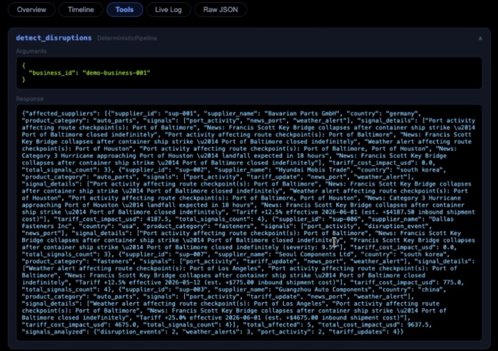 Supply Chain Intelligence Agent – screenshot 12