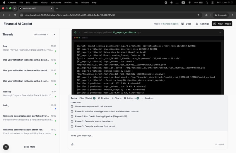 Financial AI Copilot – screenshot 2