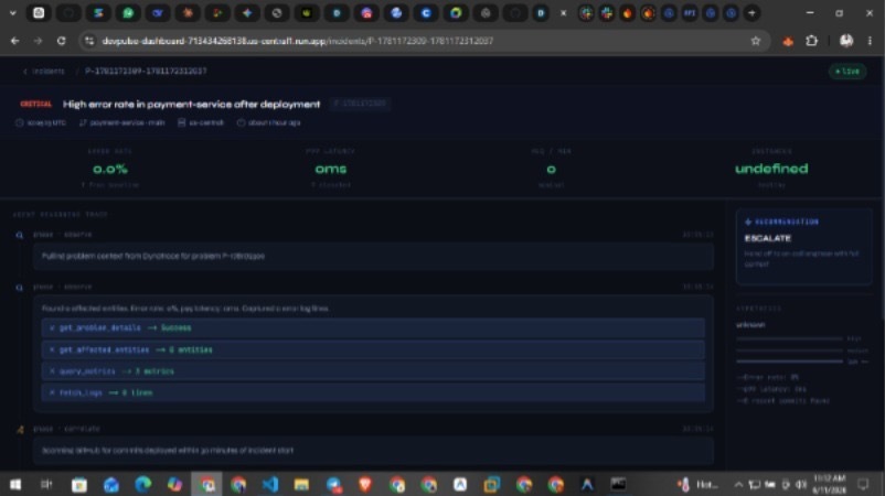 DevPulse  – screenshot 2