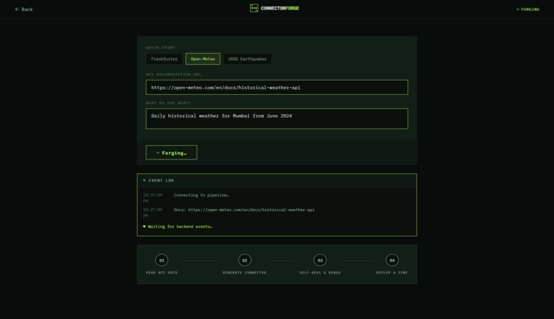 ConnectorForge – screenshot 1
