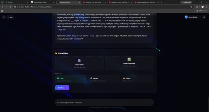 AI Content Studio – screenshot 2