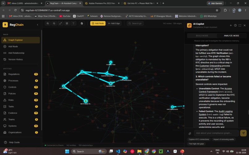 RegChain – screenshot 3