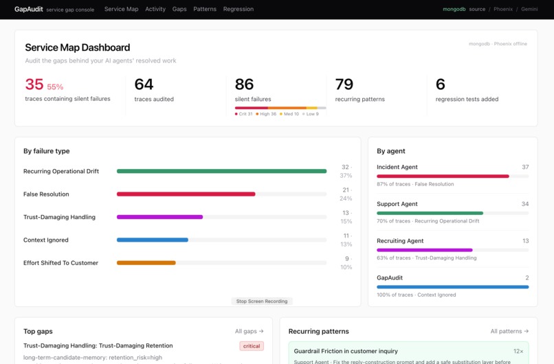 GapAudit – screenshot 2