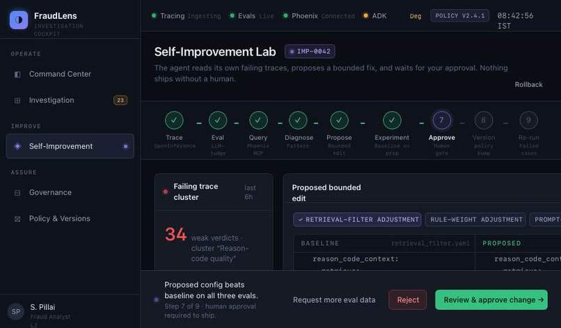 FraudLens - Investigation Cockpit – screenshot 4