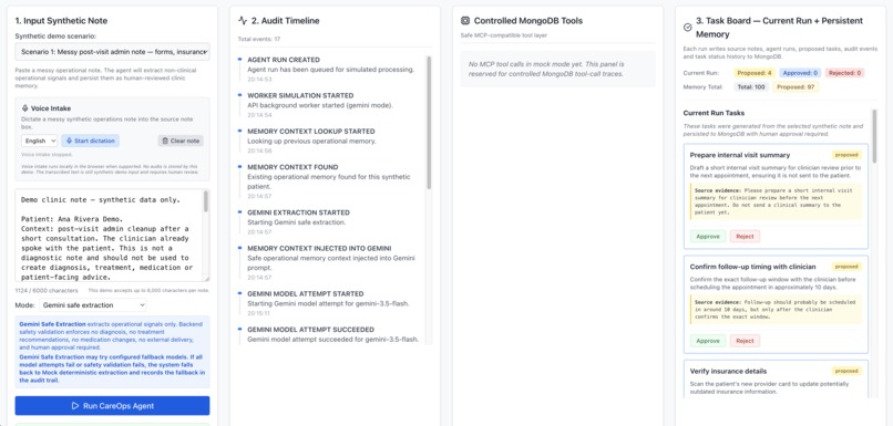 MyuKura CareOps Memory Agent – screenshot 3
