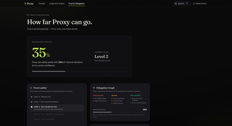 Proxy – screenshot 1