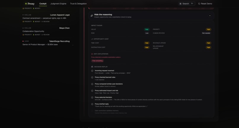 Proxy – screenshot 3