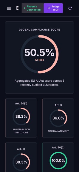 AuditLens — EU AI Act Compliance Agent – screenshot 2