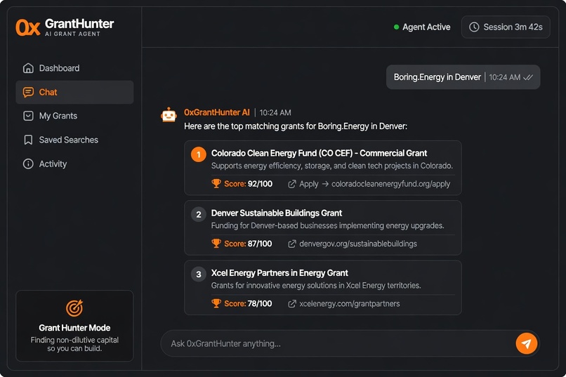 0xGrantHunter – screenshot 1