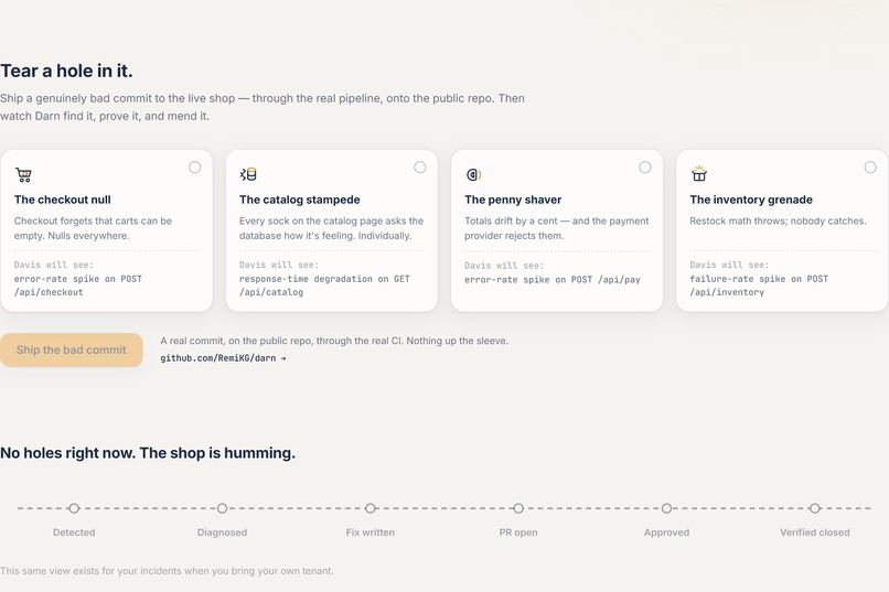 Darn.  – screenshot 2