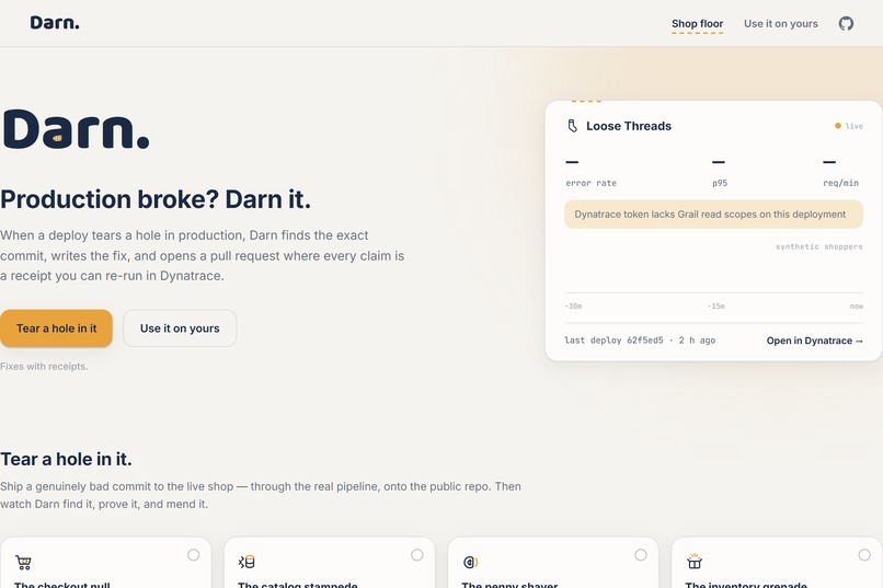 Darn.  – screenshot 3