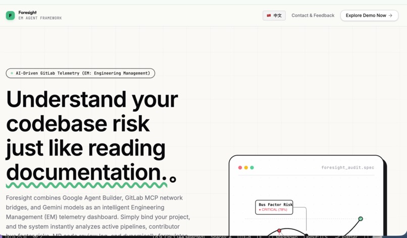 foresight – screenshot 1