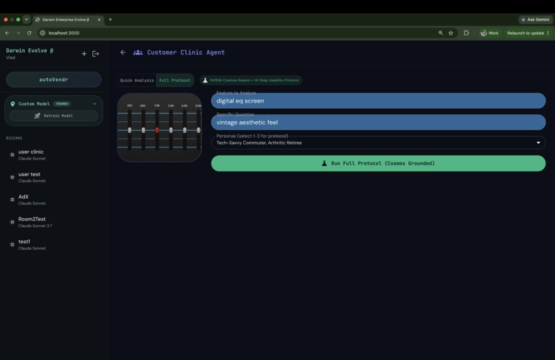 Darwin Enterprise Evolve – screenshot 2