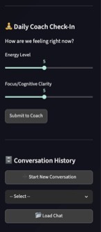 Neuro-divergent (ND) friendly Chief of Staff Agent  – screenshot 1