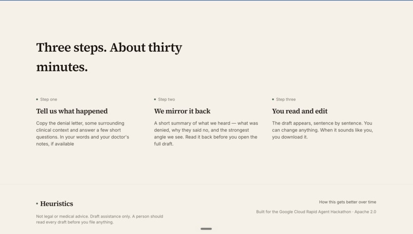 Heuristics – screenshot 2