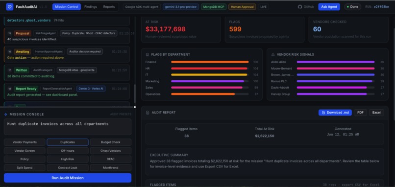 FaultAuditAI – screenshot 1