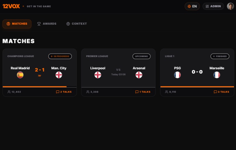 12VOX – screenshot 1
