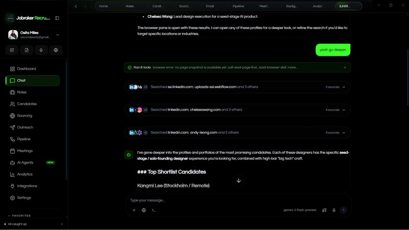 Jobraker Recruiter — AI Hiring Copilot – screenshot 5