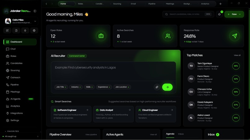 Jobraker Recruiter — AI Hiring Copilot – screenshot 8