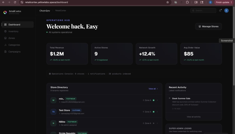 Retail Cortex – screenshot 3