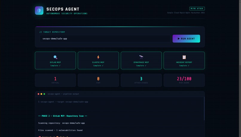SecOps Agent – screenshot 1