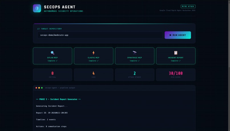 SecOps Agent – screenshot 2