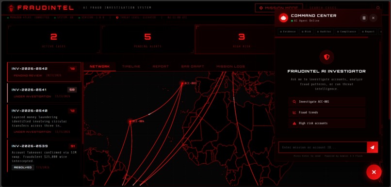 FRAUDINTEL – screenshot 3