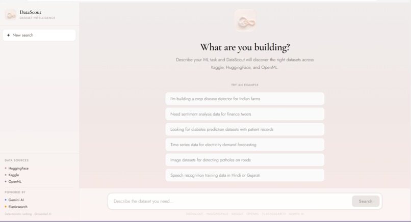 datascout  – screenshot 2
