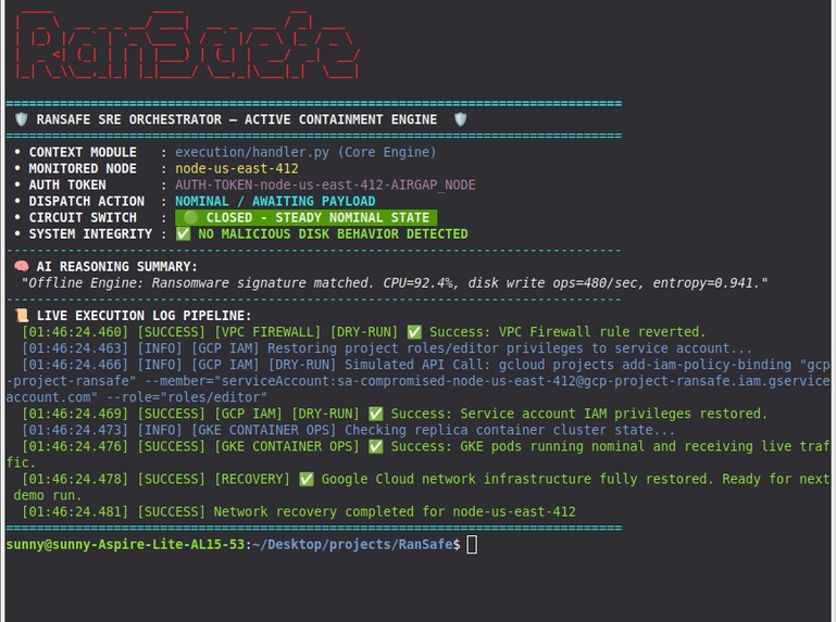 RanSafe – screenshot 2
