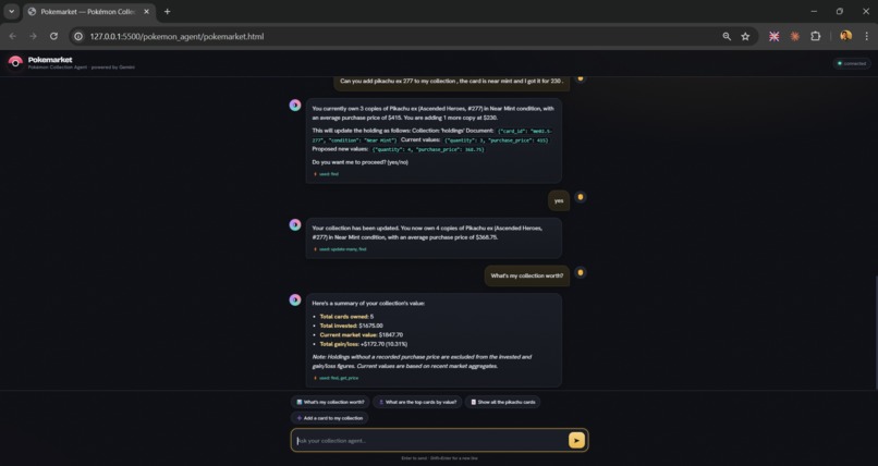PokeMarket AI – screenshot 2