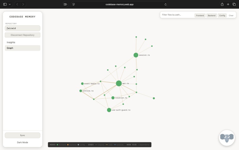 Codebase Memory  – screenshot 2