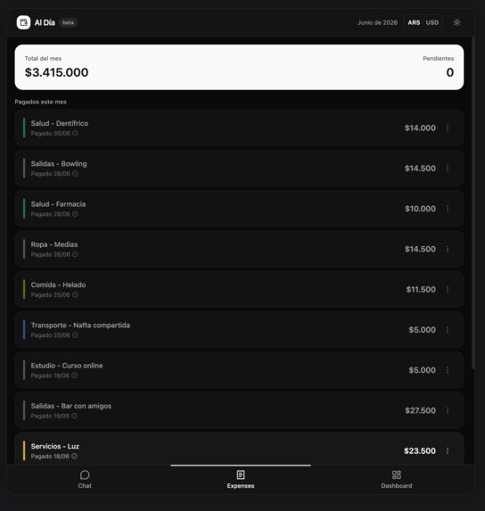 Al-Dia Expense Agent – screenshot 2