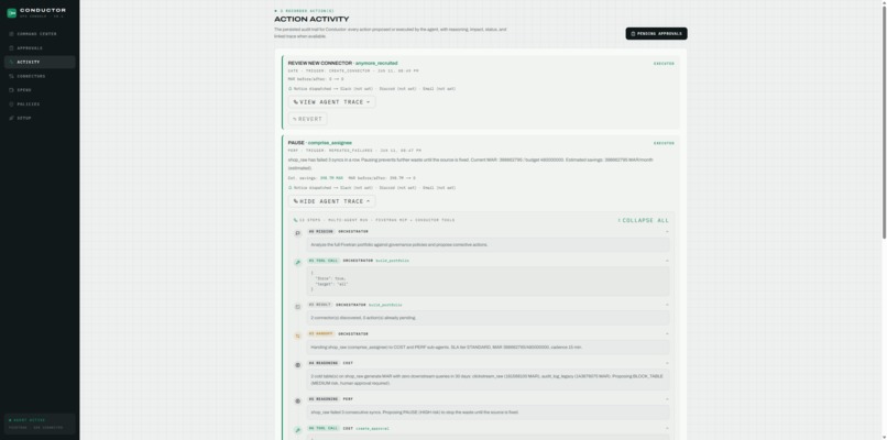 Conductor - Autonomous Governance for Fivetran Pipelines – screenshot 5