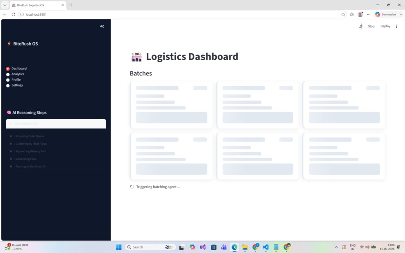 BiteRush: AI-Powered Stadium Commerce Platform – screenshot 4