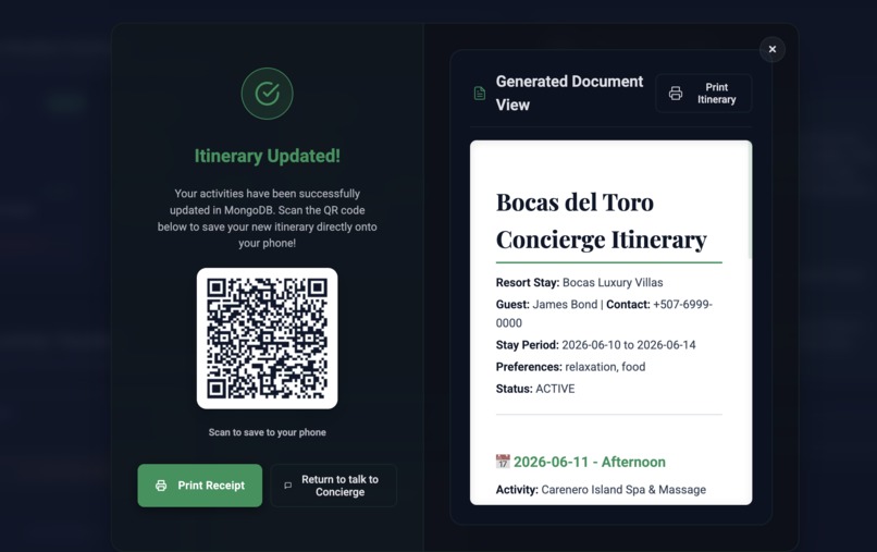 IslandFlow: a Weather-Adaptive Concierge for Bocas del Toro – screenshot 6