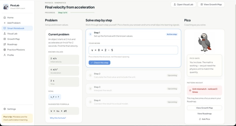 PicoLab – screenshot 3
