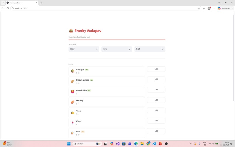 BiteRush: AI-Powered Stadium Commerce Platform – screenshot 6