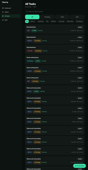 Filed up – screenshot 4