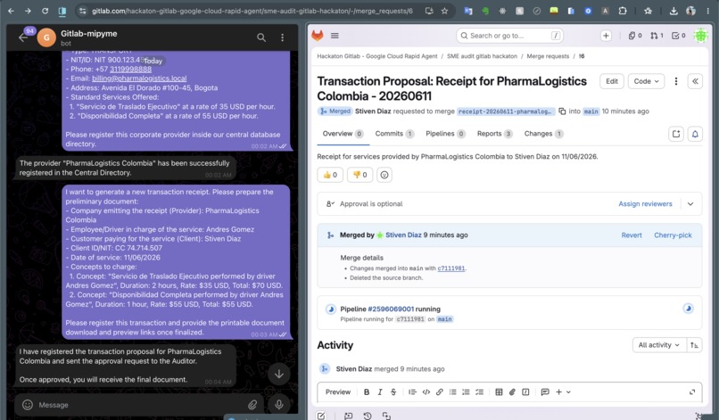 Gitlab - SME Driver – screenshot 1