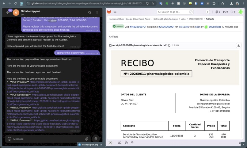 Gitlab - SME Driver – screenshot 2