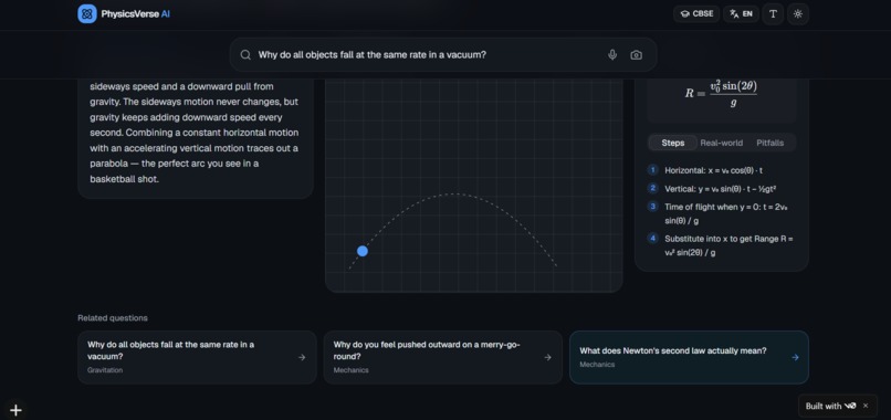PhysicsVerse AI – screenshot 3