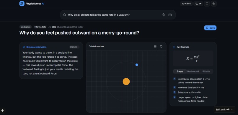 PhysicsVerse AI – screenshot 4
