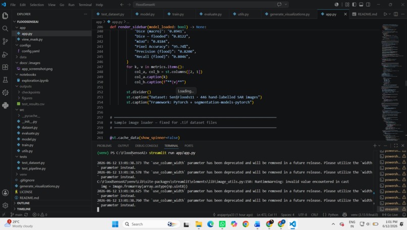 FloodSense AI – screenshot 1