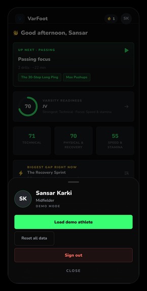 VarFoot – screenshot 7
