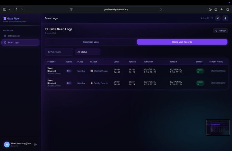GateFlow: QR-Based Access Control – screenshot 13