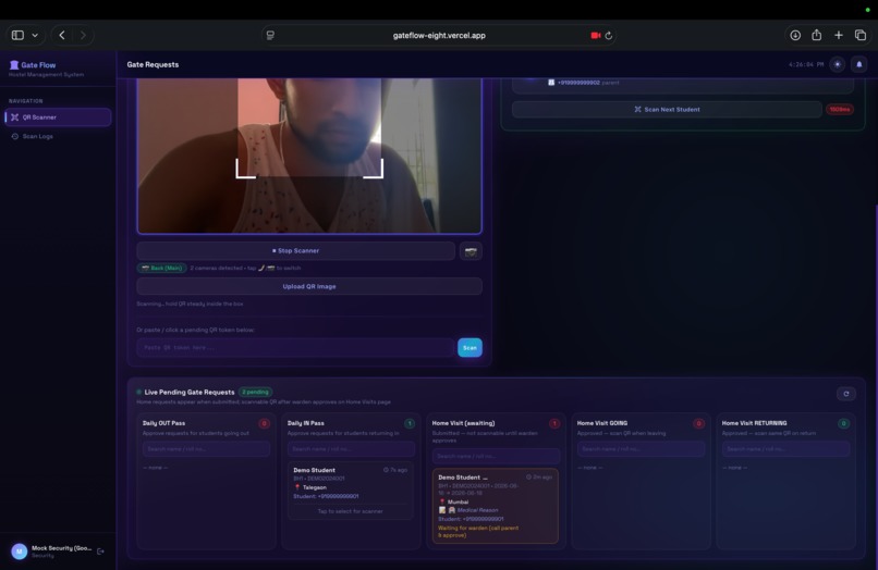 GateFlow: QR-Based Access Control – screenshot 11